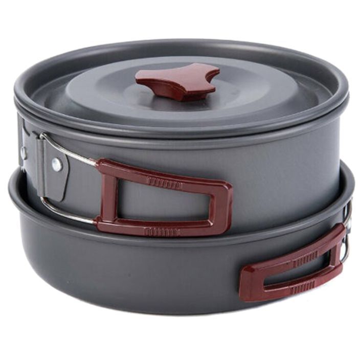 Набір туристичного посуду Naturehike NH15T203-G 3-4 NH Сarbon (6927595787205) зображення 4
