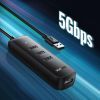 Концентратор Ugreen CM416 4-port 1.0m USB2.0 active (80657) изображение 3