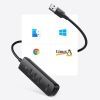 Концентратор Ugreen CM416 4-port 1.0m USB2.0 active (80657) изображение 6