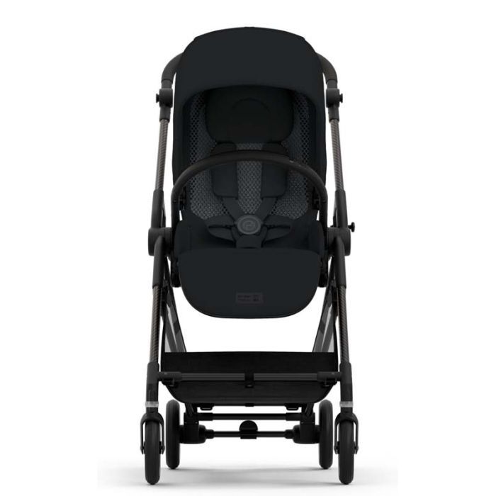 Коляска Cybex Melio Carbon Moon Black (з бампером) (522002639) зображення 2