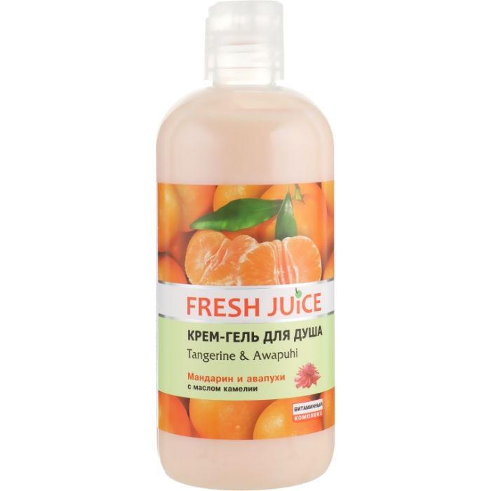 Гель для душа Fresh Juice Tangerine & Awapuhi 750 мл (4823015936173)