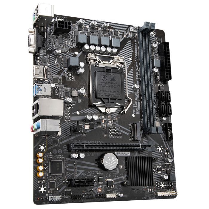 Материнская плата GIGABYTE H510M H (H510M H V2) изображение 3