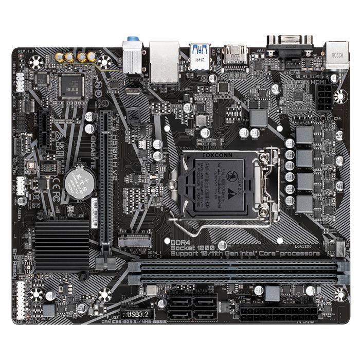 Материнская плата GIGABYTE H510M H (H510M H V2) изображение 4