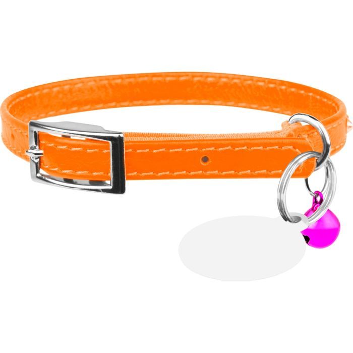 Нашийник для тварин WAUDOG GLAMOUR з резинкою і стразами для кішок (ментоловий) (325413)