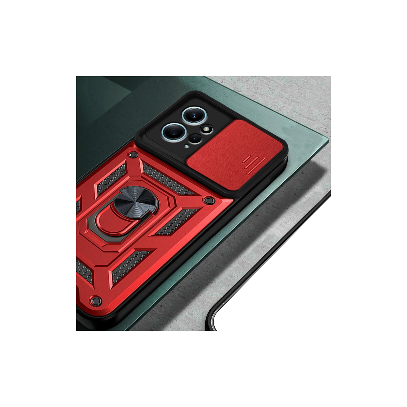 Чохол до мобільного телефона BeCover Military Xiaomi Redmi Note 12 4G Dark Green (709157) зображення 3