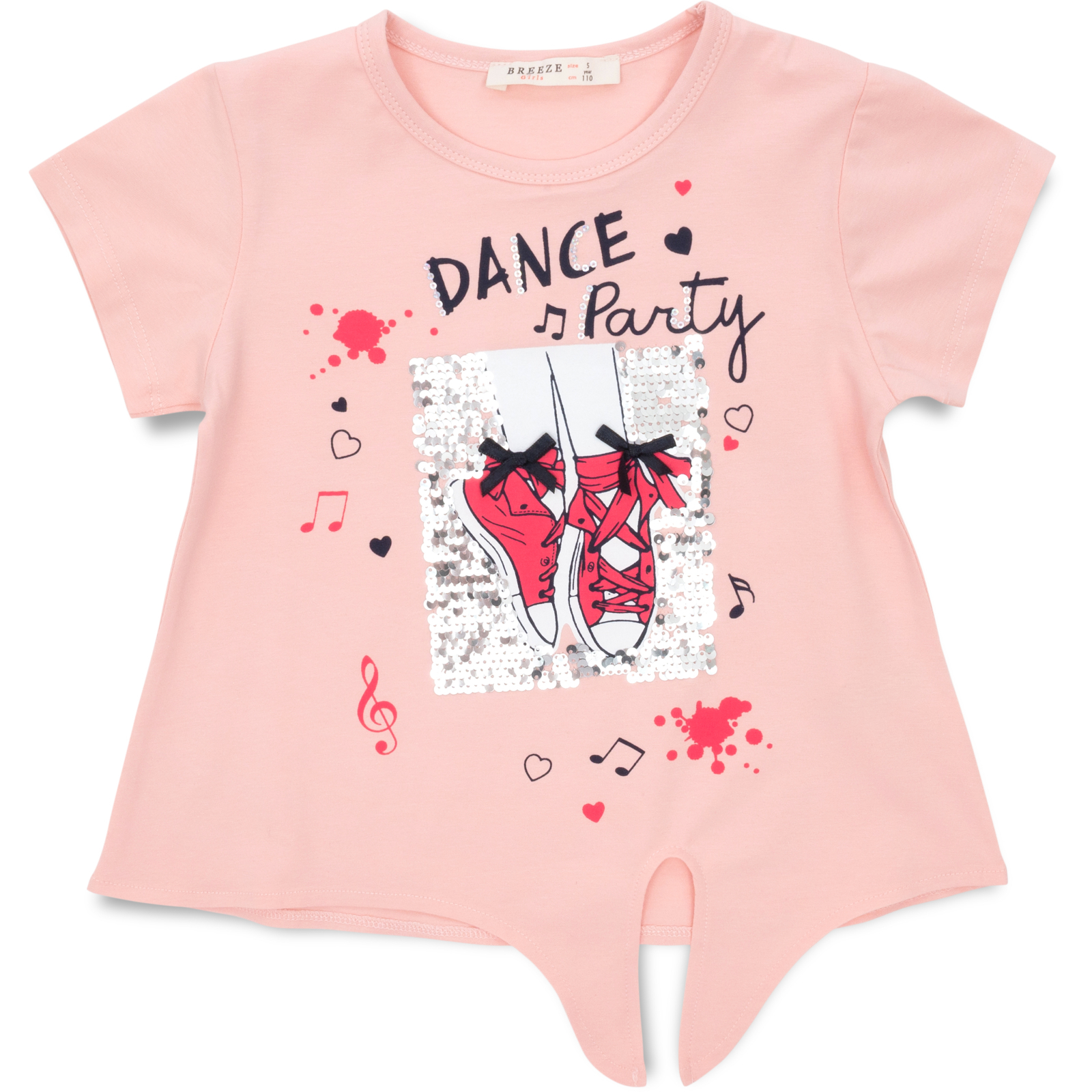 Набір дитячого одягу Breeze DANCE PARTY (13405-134G-peach) зображення 2