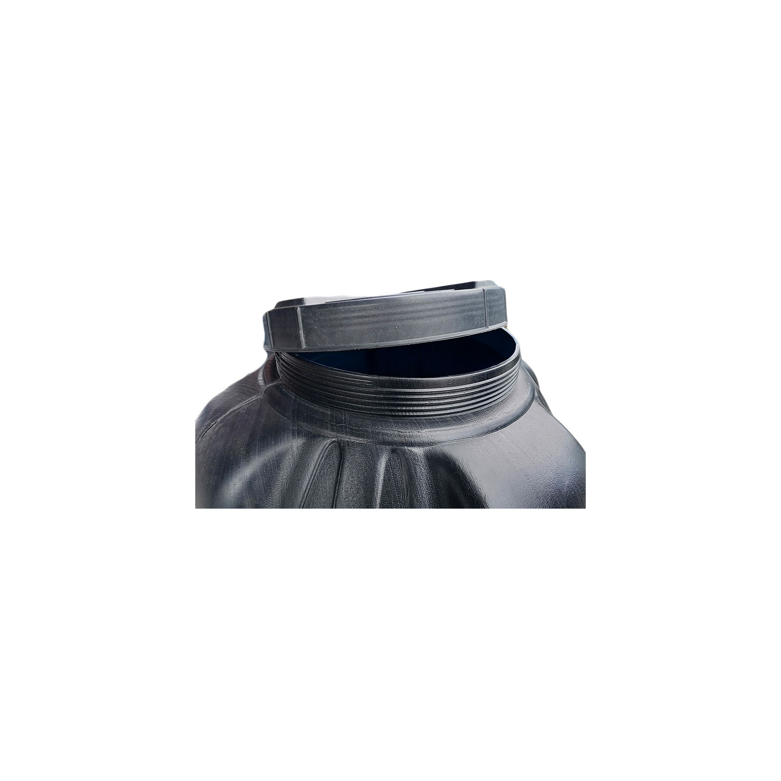 Емкость для воды Пласт Бак вертикальная не пищевая 500 л черная выдувная (6252) изображение 2