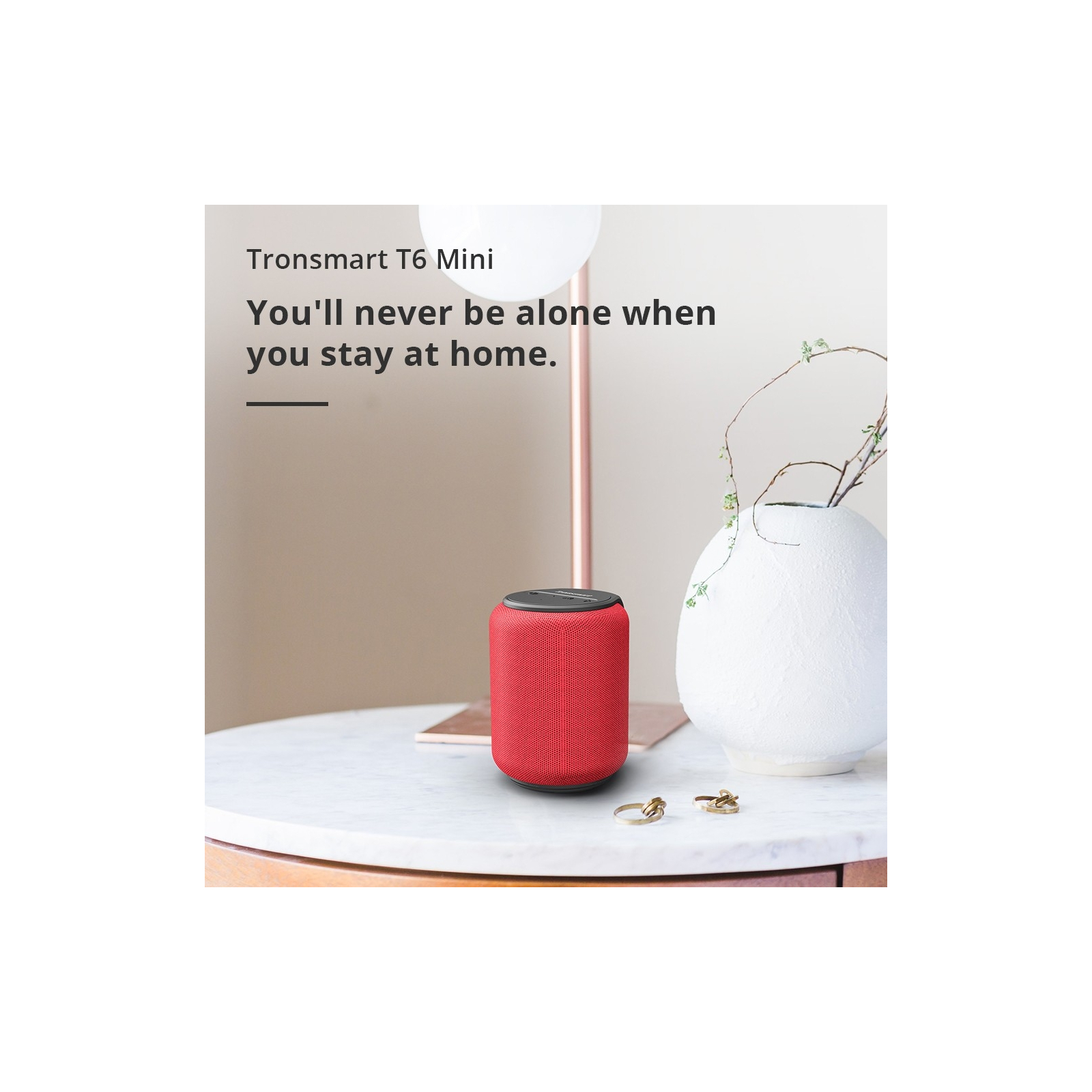 Акустическая система Tronsmart Element T6 Mini Red (366158) изображение 3