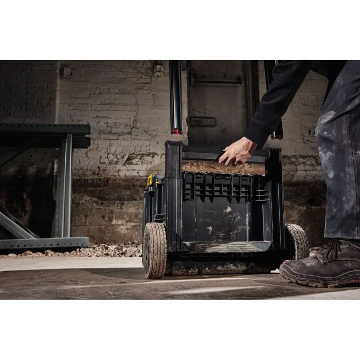 Ящик для інструментів DeWALT комплект TOUGHSYSTEM 2.0, 3 ящики на візку (DWST83401-1) зображення 7