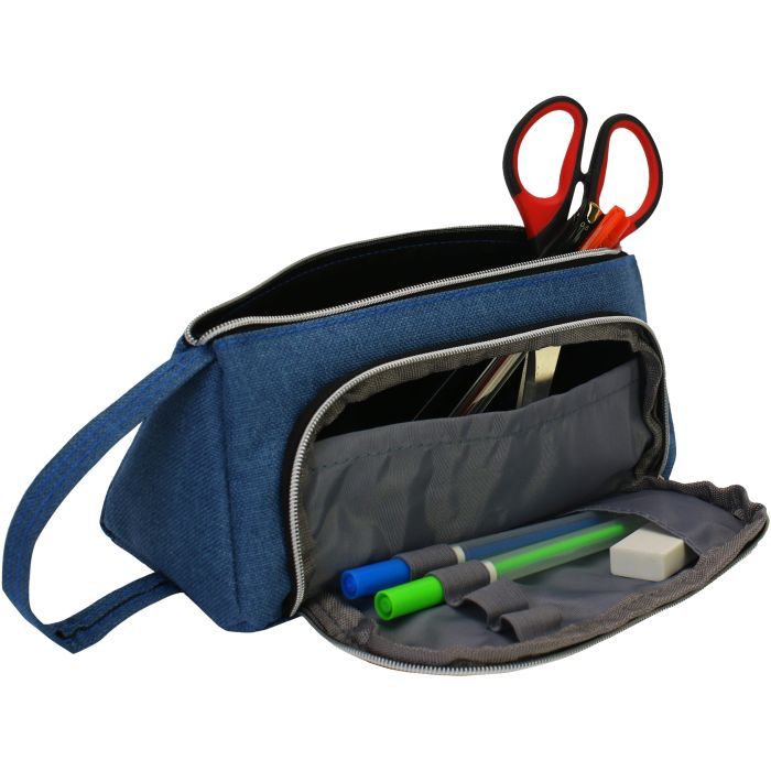 Пенал Cool For School 2 отделение Синий (CF87216) изображение 2