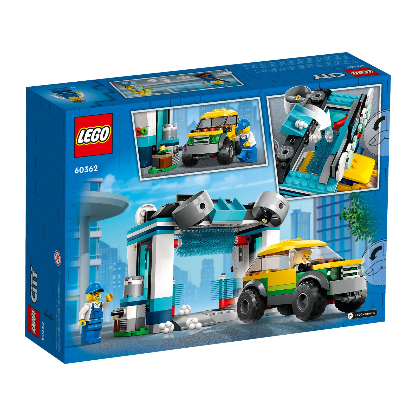 Конструктор LEGO City Автомийка 243 деталей (60362) зображення 7