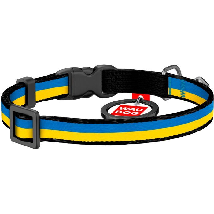 Нашийник для тварин WAUDOG Colors of freedom з QR паспортом XS 20-30 см (5210-4020) зображення 2