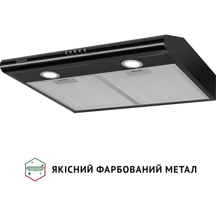 Витяжка кухонна Perfelli PL 6022 BL LED зображення 3