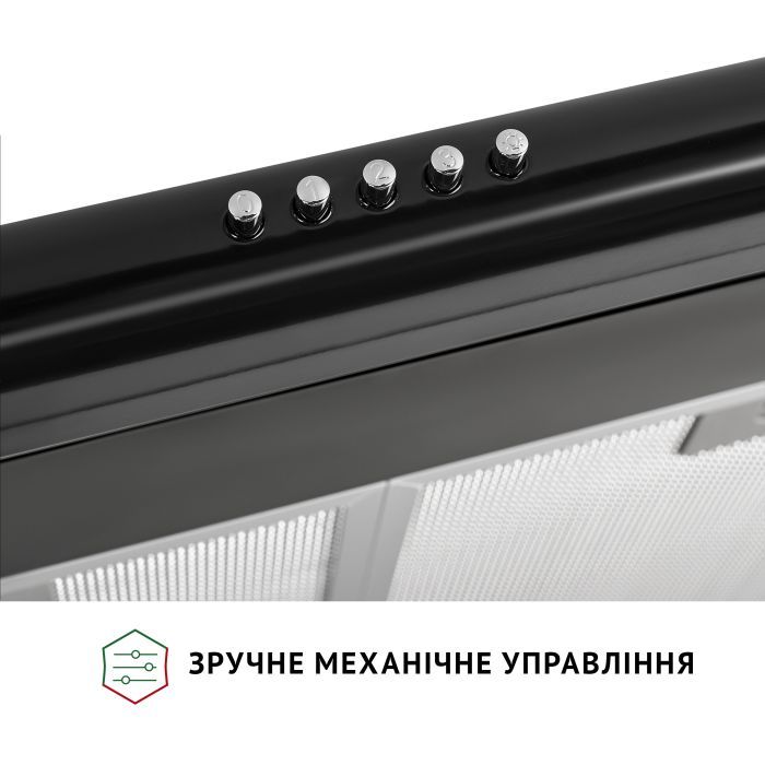Витяжка кухонна Perfelli PL 6022 BL LED зображення 5