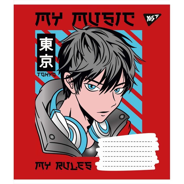 Тетрадь Yes А5 Anime 36 листов, клетка (766408) изображение 5