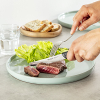 Кухонний ніж Tefal ColorFood зубчастий 10 см Чорний (K2731304) зображення 4