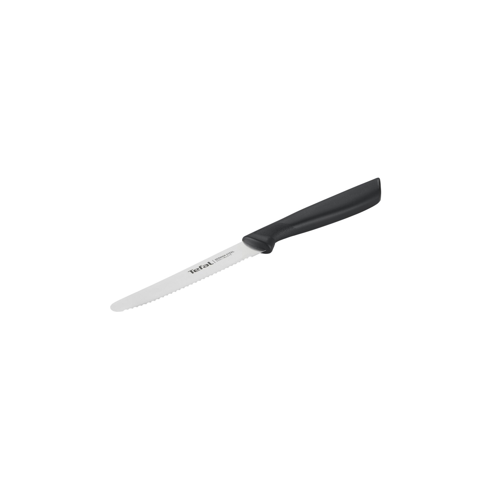 Кухонный нож Tefal ColorFood зубчастий 10 см Помаранчевий (K2730304)