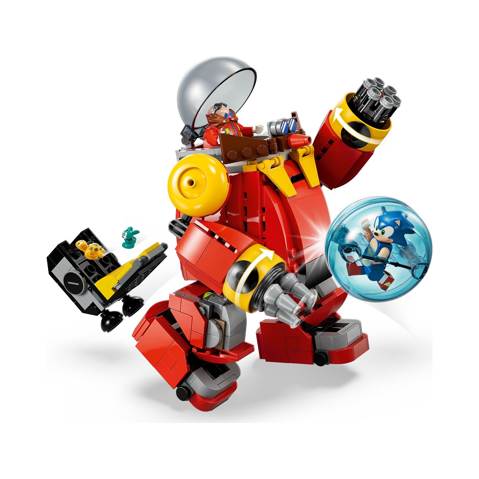 Конструктор LEGO Sonic the Hedgehog Соник против смертельного робота-яйца доктора Эгмана 615 деталей (76993) изображение 7
