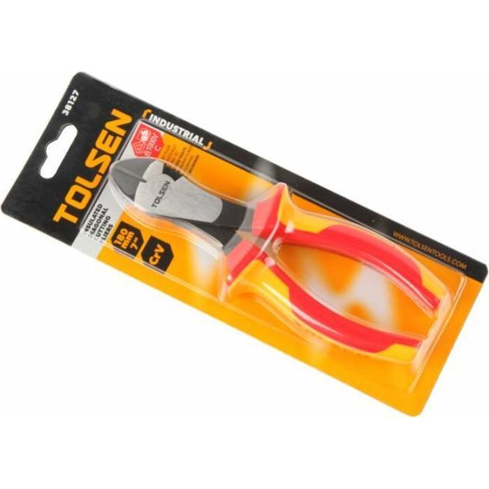 Бокорезы Tolsen Premium диэлектрические VDE 180 мм. (V16037) изображение 3