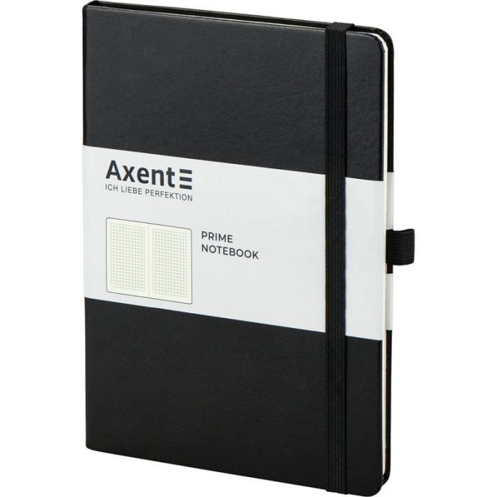 Книга записная Axent Partner Prime 145х210 мм A5 96 листов клетка Черный (8305-01-A) изображение 2