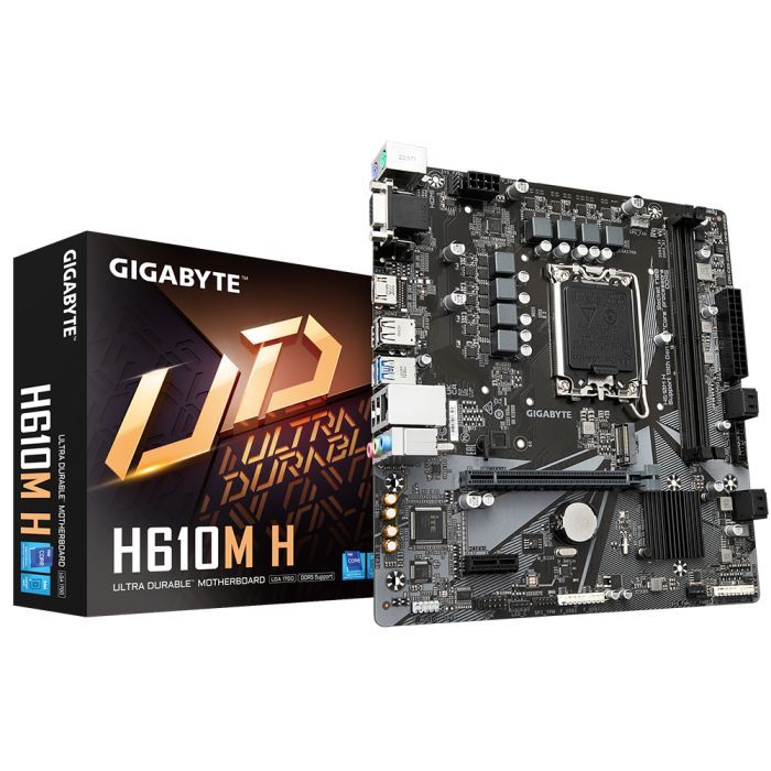 Материнська плата GIGABYTE H610M H зображення 2