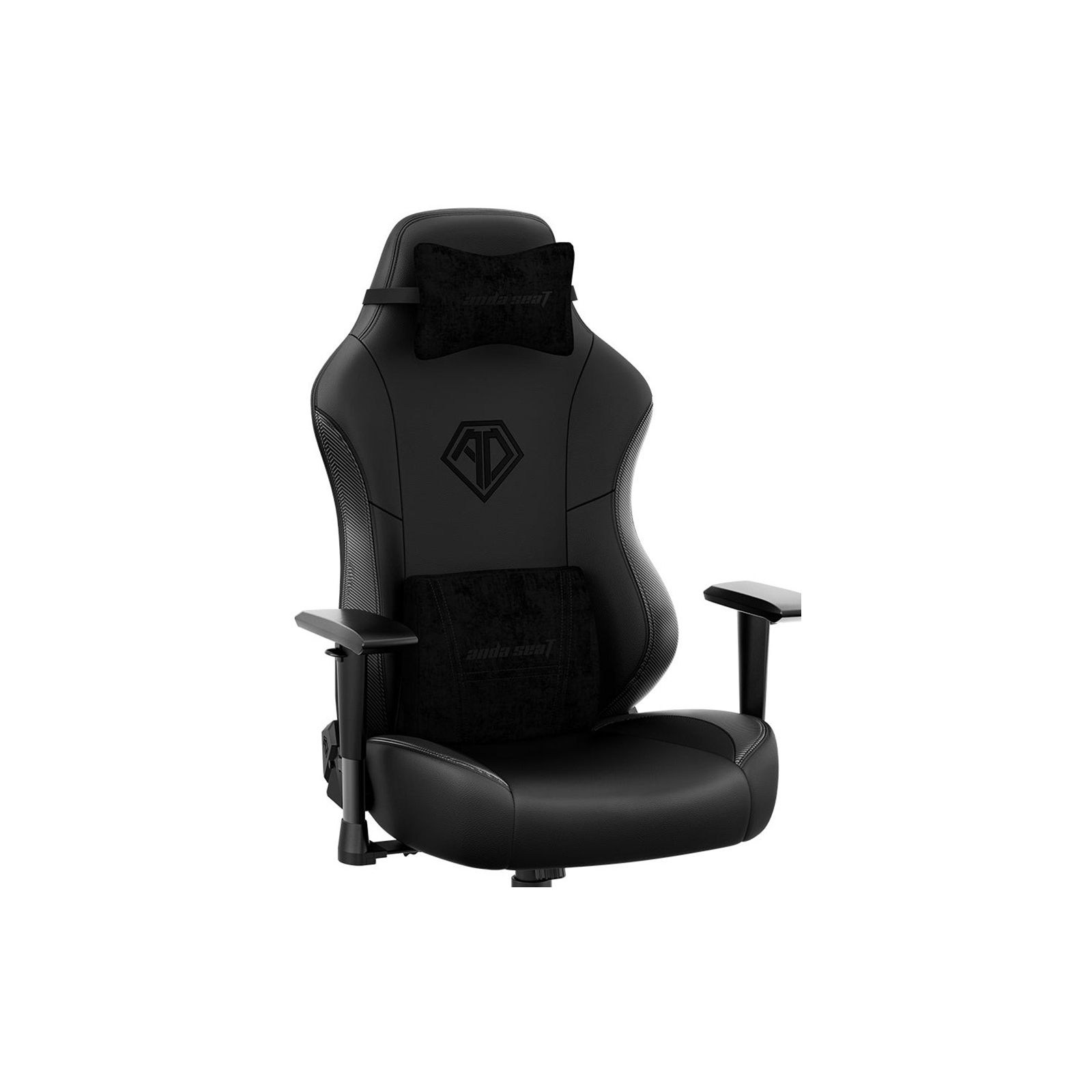 Кресло игровое Anda Seat Phantom 3 Size L Black/Black (AD18Y-06-B-PV/C-B01) изображение 6