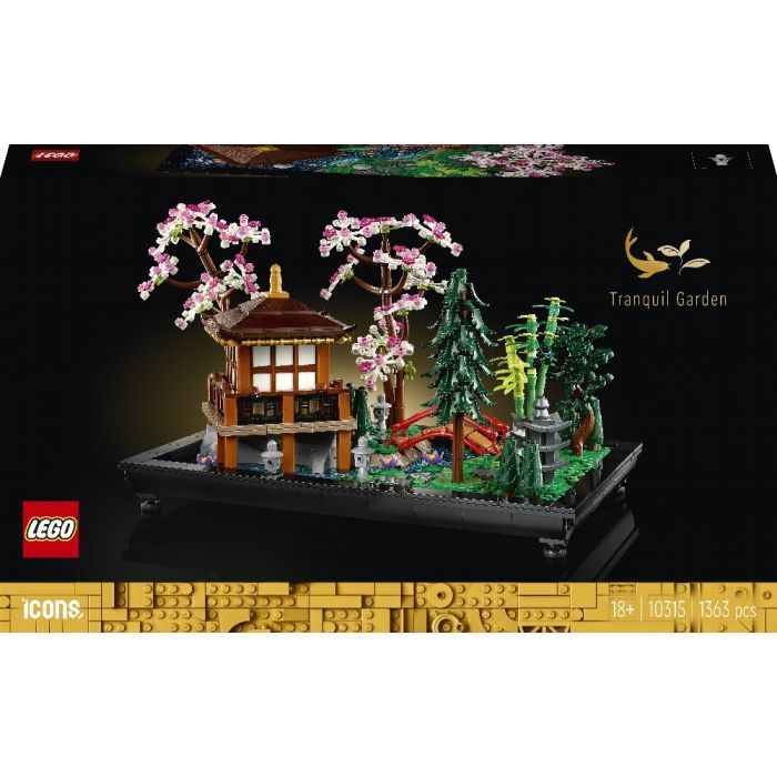 Конструктор LEGO Icons Тихий сад 1363 детали (10315)