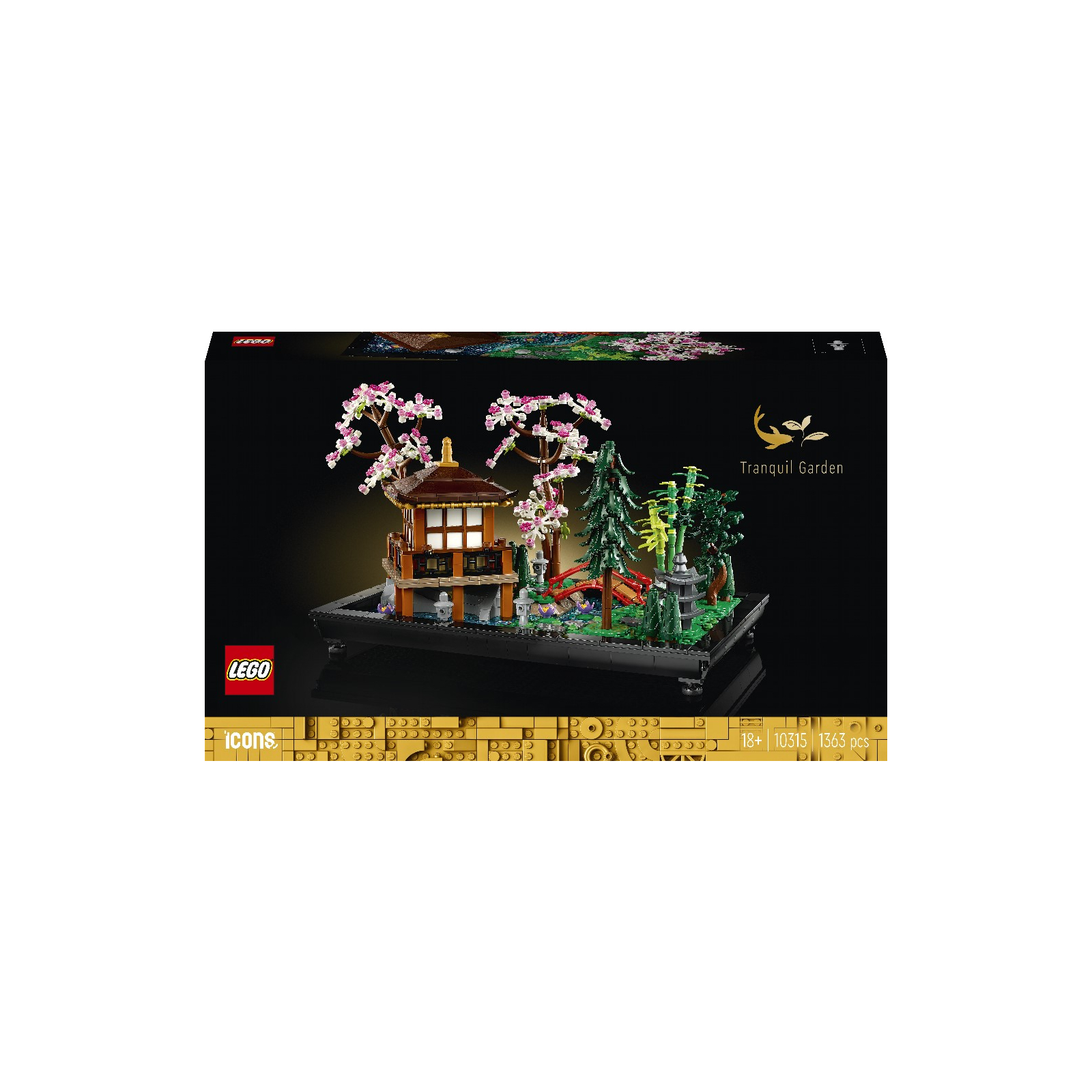Конструктор LEGO Icons Тихий сад 1363 детали (10315)