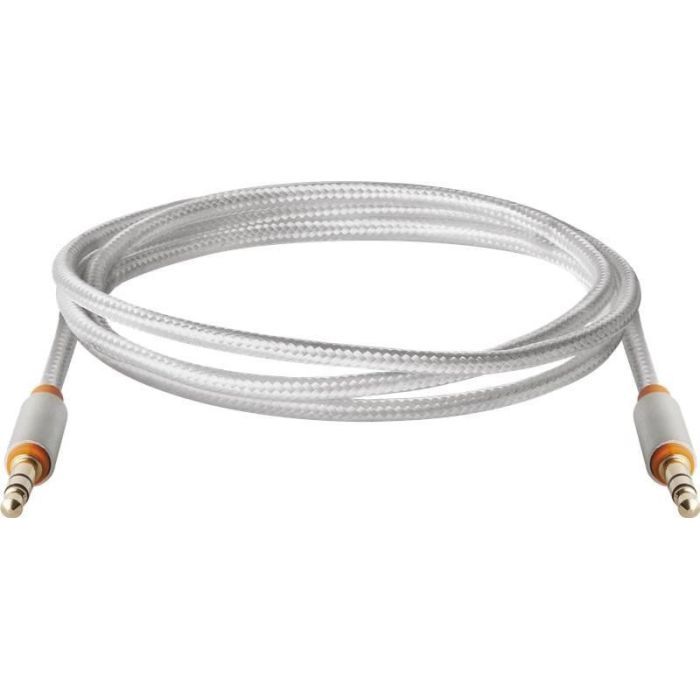 Кабель мультимедийный AUX Audio 3.5mm M/M 1.2m JACK01-03 white Defender (87513) изображение 2
