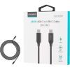 Дата кабель USB-C to USB-C 2.0m USB 3.1 Gen2 240W (50V/5A) Choetech (XCC-1036) изображение 4