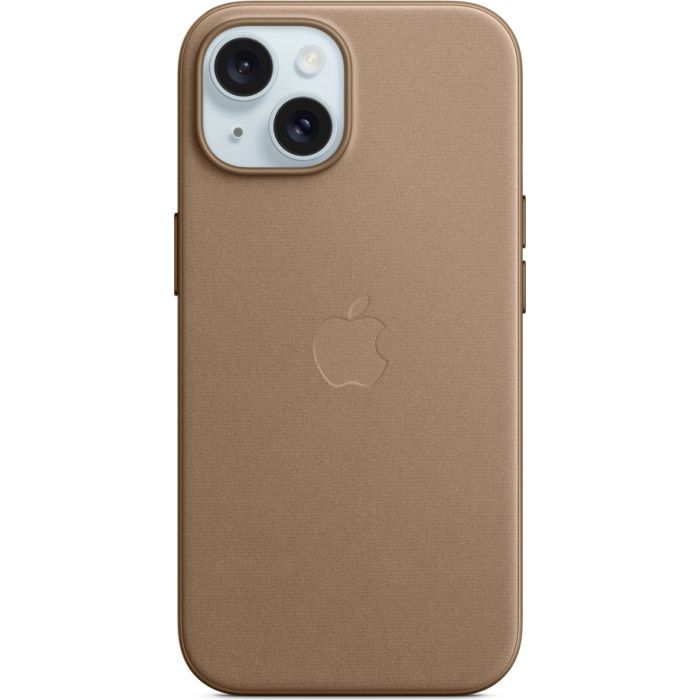 Чехол для мобильного телефона Apple iPhone 15 FineWoven Case with MagSafe Taupe (MT3C3ZM/A)