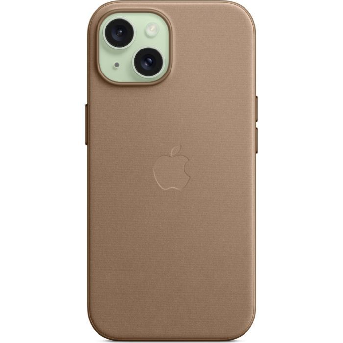 Чехол для мобильного телефона Apple iPhone 15 FineWoven Case with MagSafe Taupe (MT3C3ZM/A) изображение 4