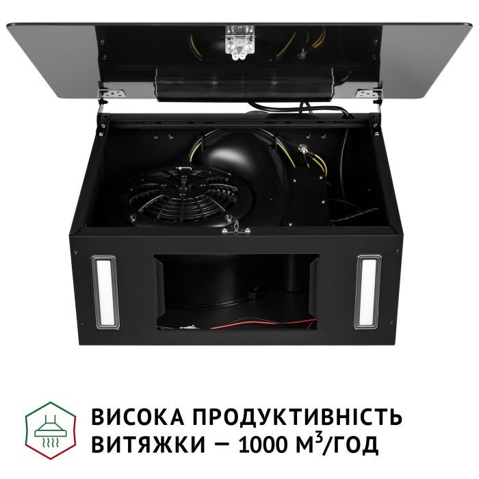 Витяжка кухонна Perfelli PIANO NERO зображення 7