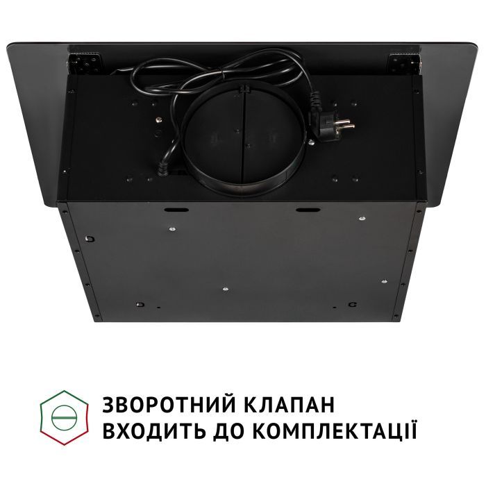 Витяжка кухонна Perfelli PIANO NERO зображення 8