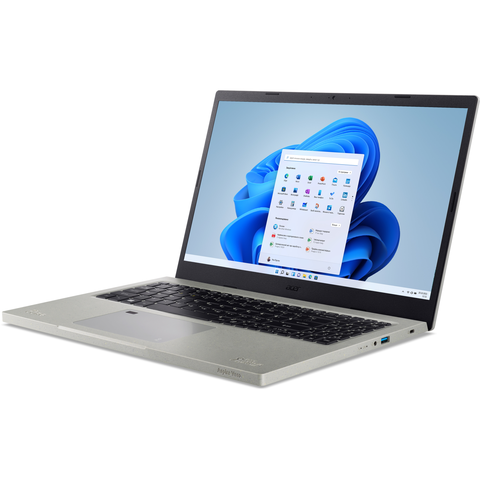 Ноутбук Acer Aspire Vero AV15-52 (NX.KBREU.006) зображення 3
