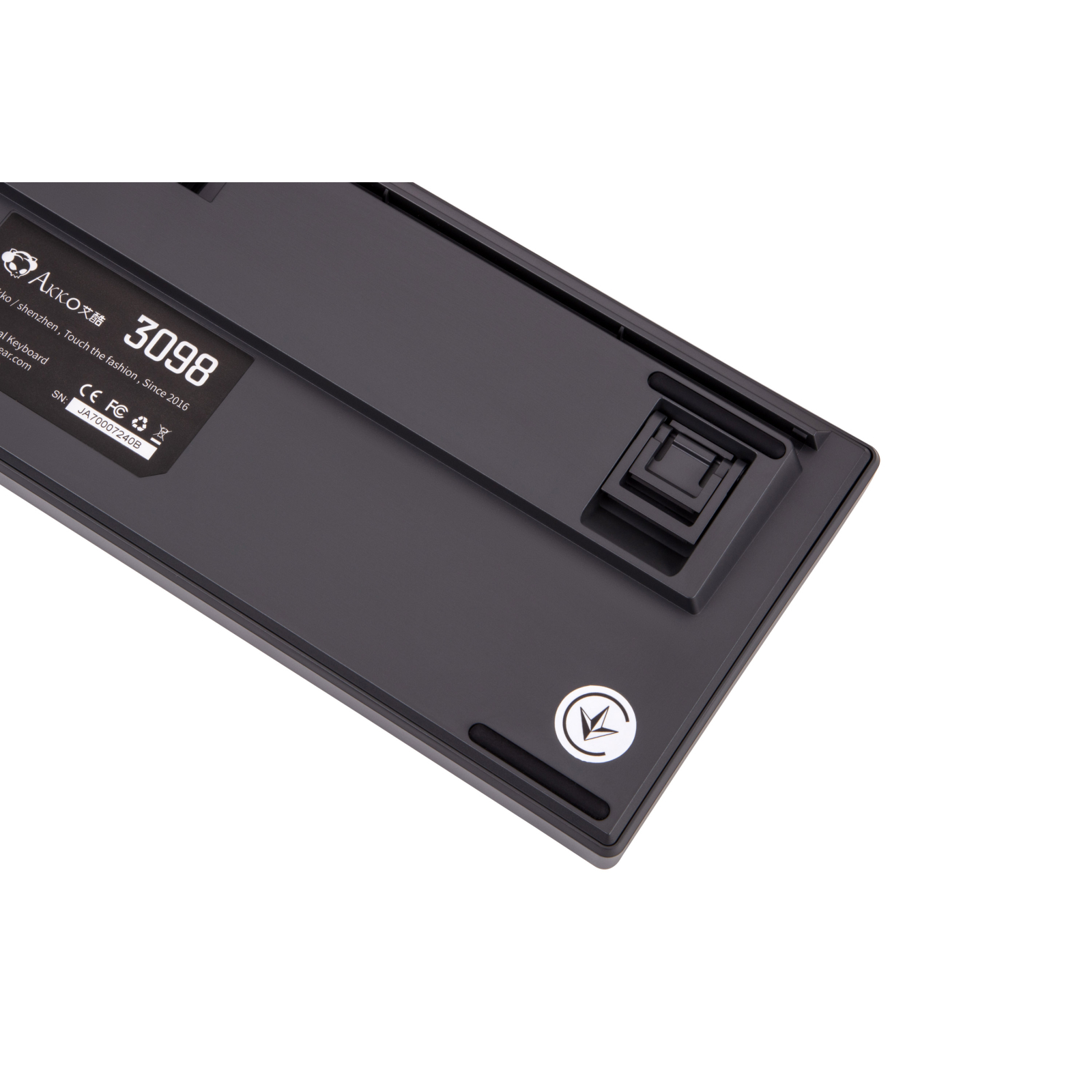 Клавіатура Akko 3098S Dracula 98Key CS Silver Hot-swappable USB UA RGB Black (6925758616799) зображення 10