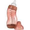 Пляшечка для годування Difrax S-bottle Wide із силіконовою соскою, 310 мл (707 Brick)