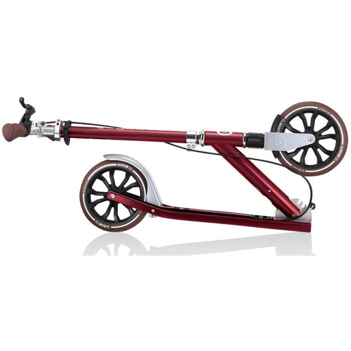 Самокат Globber NL205 Deluxe з ручним гальмом Пастельно-рожевий (685-210) зображення 6