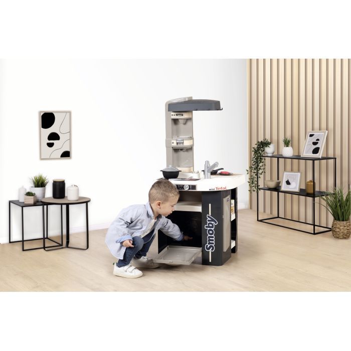 Игровой набор Smoby Интерактивная кухня Тефаль Студио Френч с аксессуарами Графитовая (311056) изображение 11