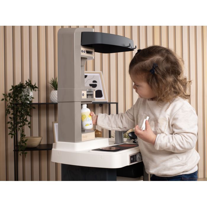 Игровой набор Smoby Интерактивная кухня Тефаль Студио Френч с аксессуарами Графитовая (311056) изображение 9