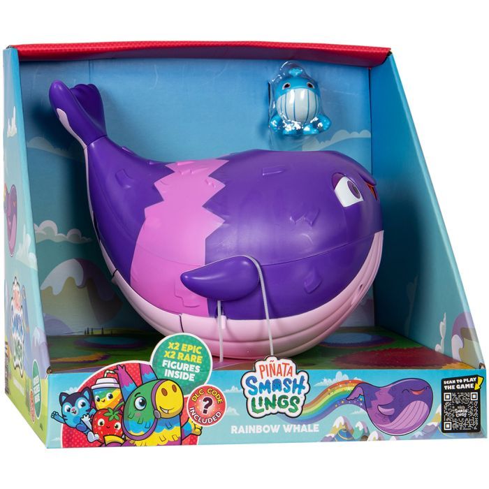 Ігровий набір Pinata Smashlings Райдужний кит (кит, 4 фігурки, аксесуари) (SL9003) зображення 2