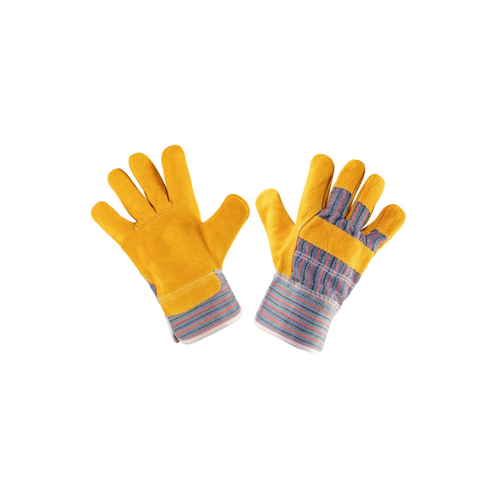 Защитные перчатки Neo Tools коровий спил, р.10.5, желтый (97-650)