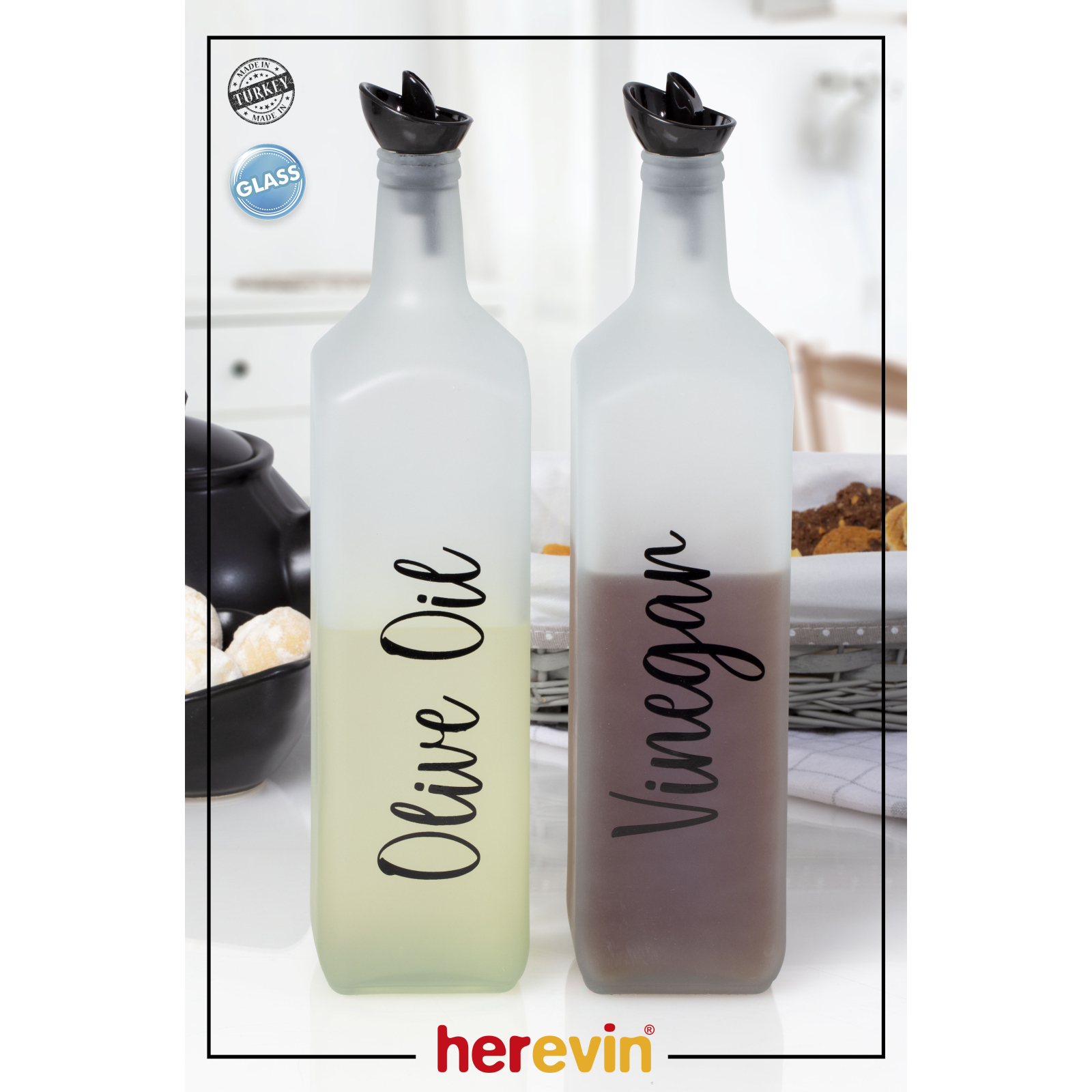 Бутылка для масла Herevin Ice White Oil 1.5 л (151042-020) изображение 2