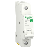 Фото - Автоматический выключатель Schneider Автоматичний вимикач  Electric RESI9 6kA 1P 63A C  R9F1 (R9F12163)