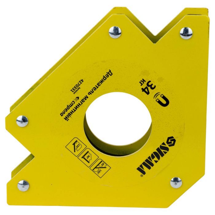 Магнит для сварки Sigma стрела 22кг 90x90 мм (45,90,135°) (4270321) изображение 4