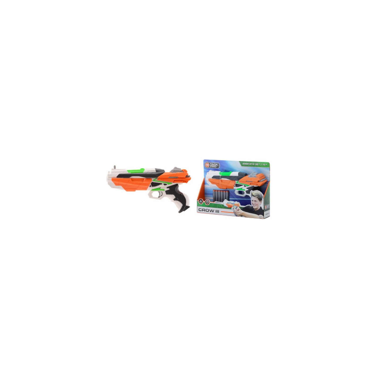Іграшкова зброя Tack Pro Бластер Crow III (6337447) зображення 2