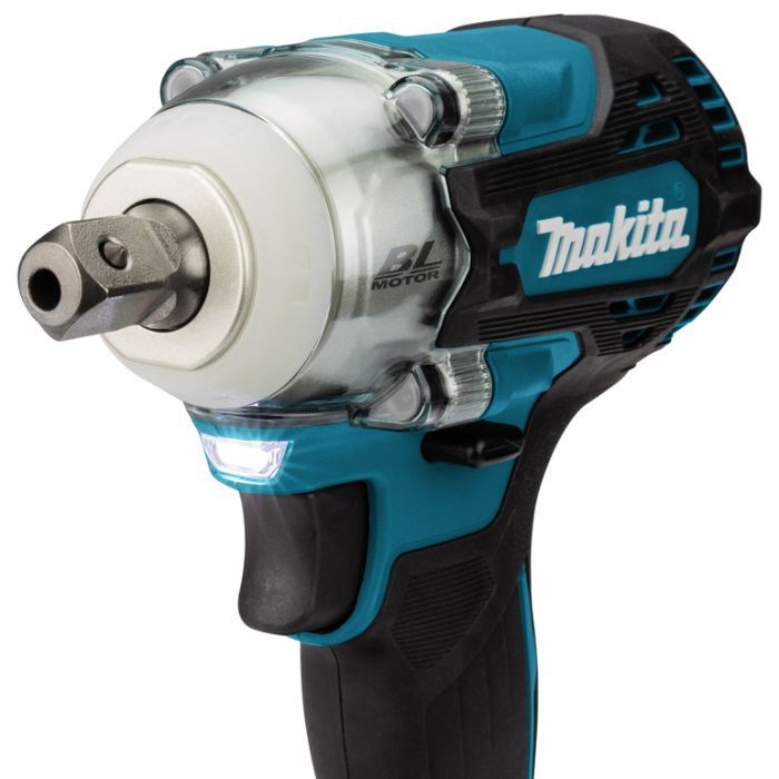Гайковерт Makita LXT, 18V, 2x5Ah, DC18RC, Makpac, 300 Нм, 1/2" (DTW301RTJ) изображение 2