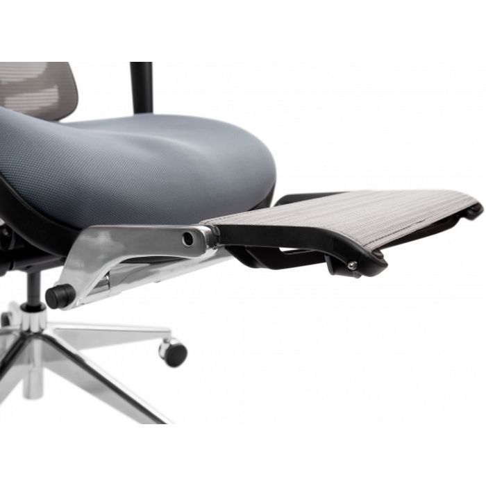 Офисное кресло GT Racer X-801L Bright Gray (X-801L Bright Gray (W-20 B-40)) изображение 10