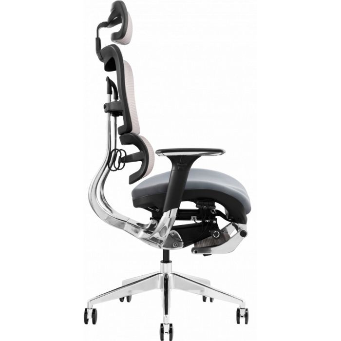 Офисное кресло GT Racer X-801L Bright Gray (X-801L Bright Gray (W-20 B-40)) изображение 3