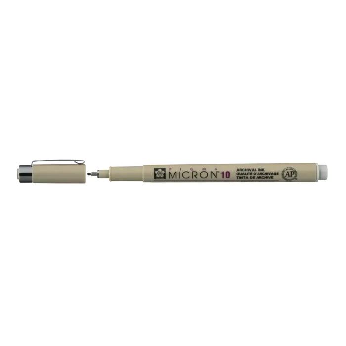 Лайнер Sakura Pigma Micron (10) 0,6 мм Светло-серый (084511333697)